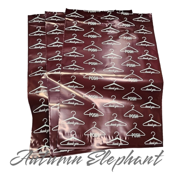 20 Pack, 10=14"x17" And 10=10"x13", Thick and Strong Posh Polymailers - Picture 4 of 5